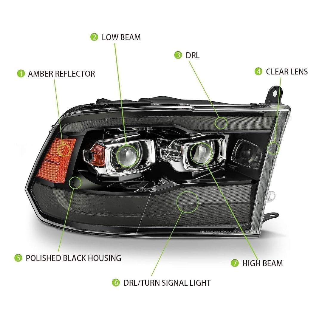Dodge Ram 1500HD 09-18 2500HD/3500H