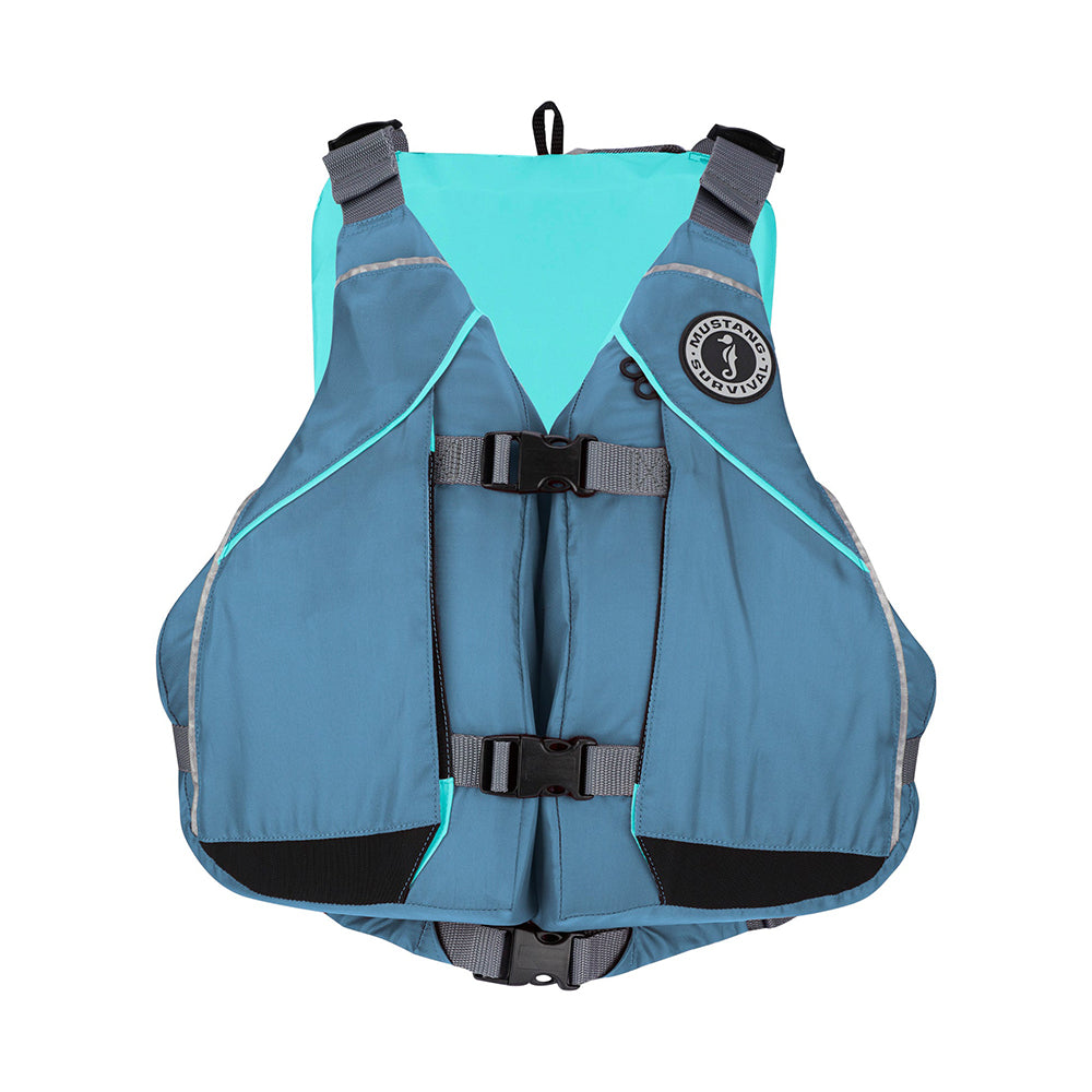 Mustang Women' Moxie Foam Life Vest - / - Slate/aqua