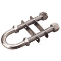 Sea-Dog Bow Eye - Machined 304 Stainless Steel - 7/16" x 3-1/2"