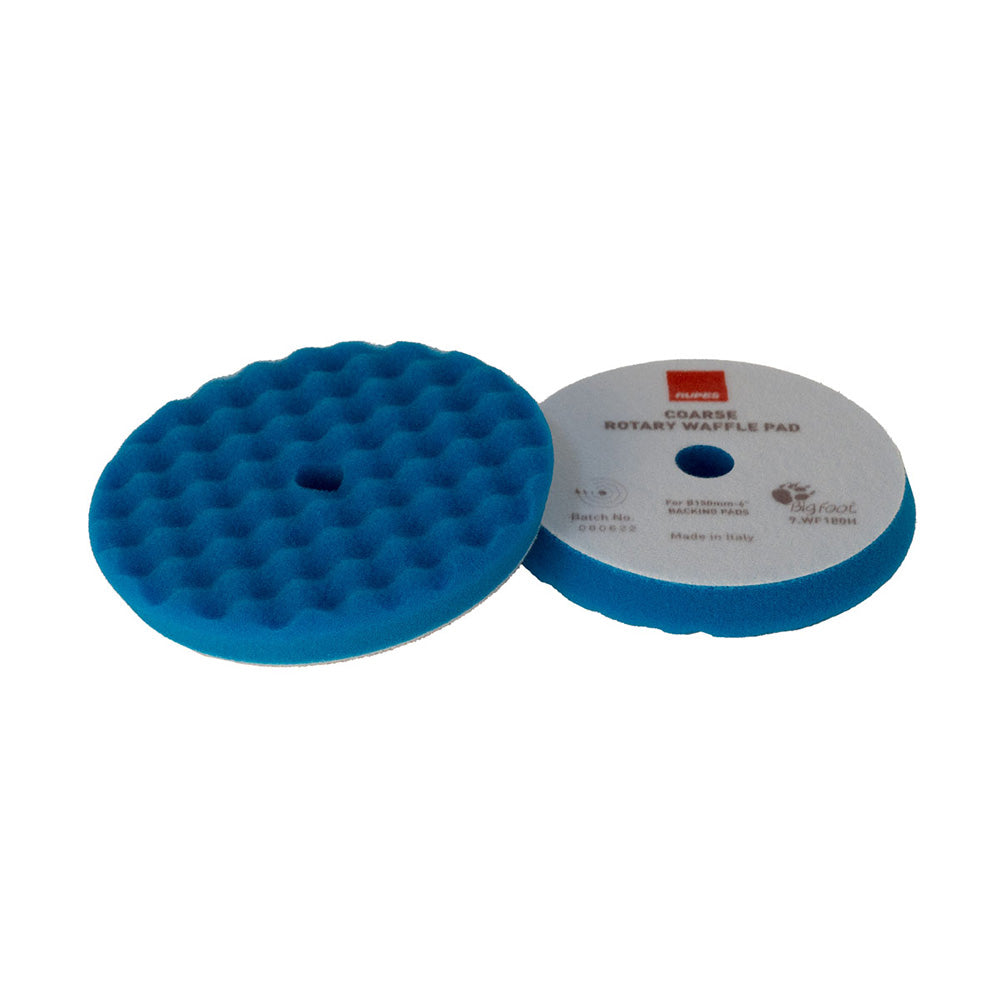 Rupes Velcro Waffle Coarse Polishing Foam Pad F/rotary Polishers