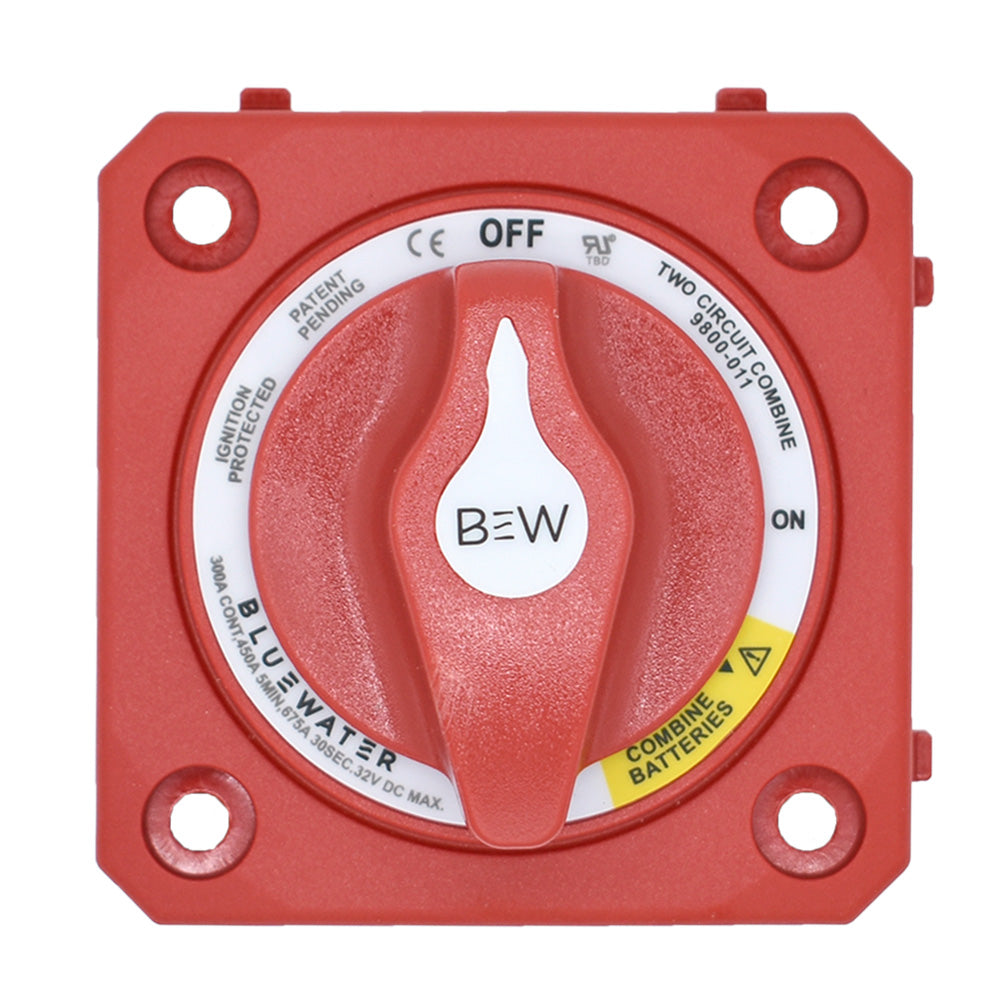 Bluewater Off/on Combine Battery Switch