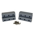Caliber Bunkwrap End Cap 2x6" Accessory Kit W/ Steel Hardware *4-pack