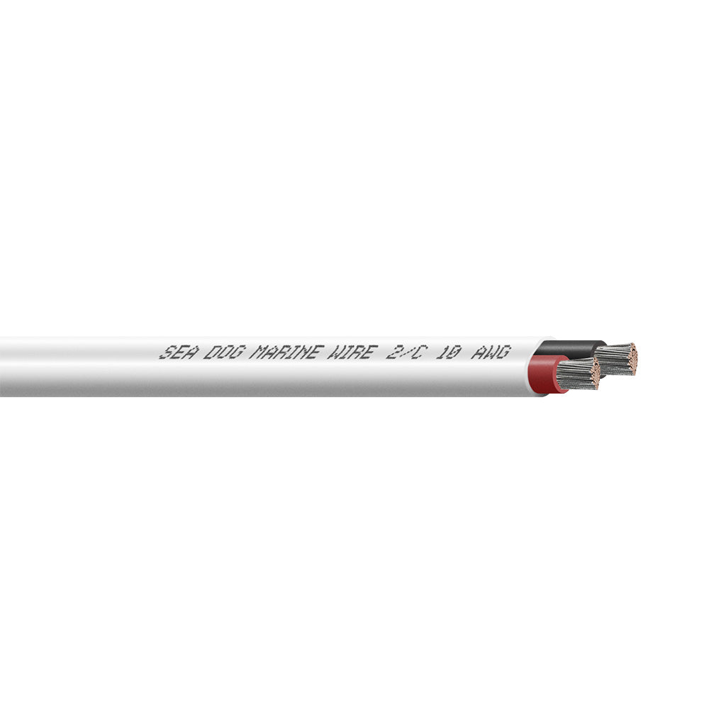 Sea-Dog 10/2 Flat Duplex Wire - Red/Black - 250'