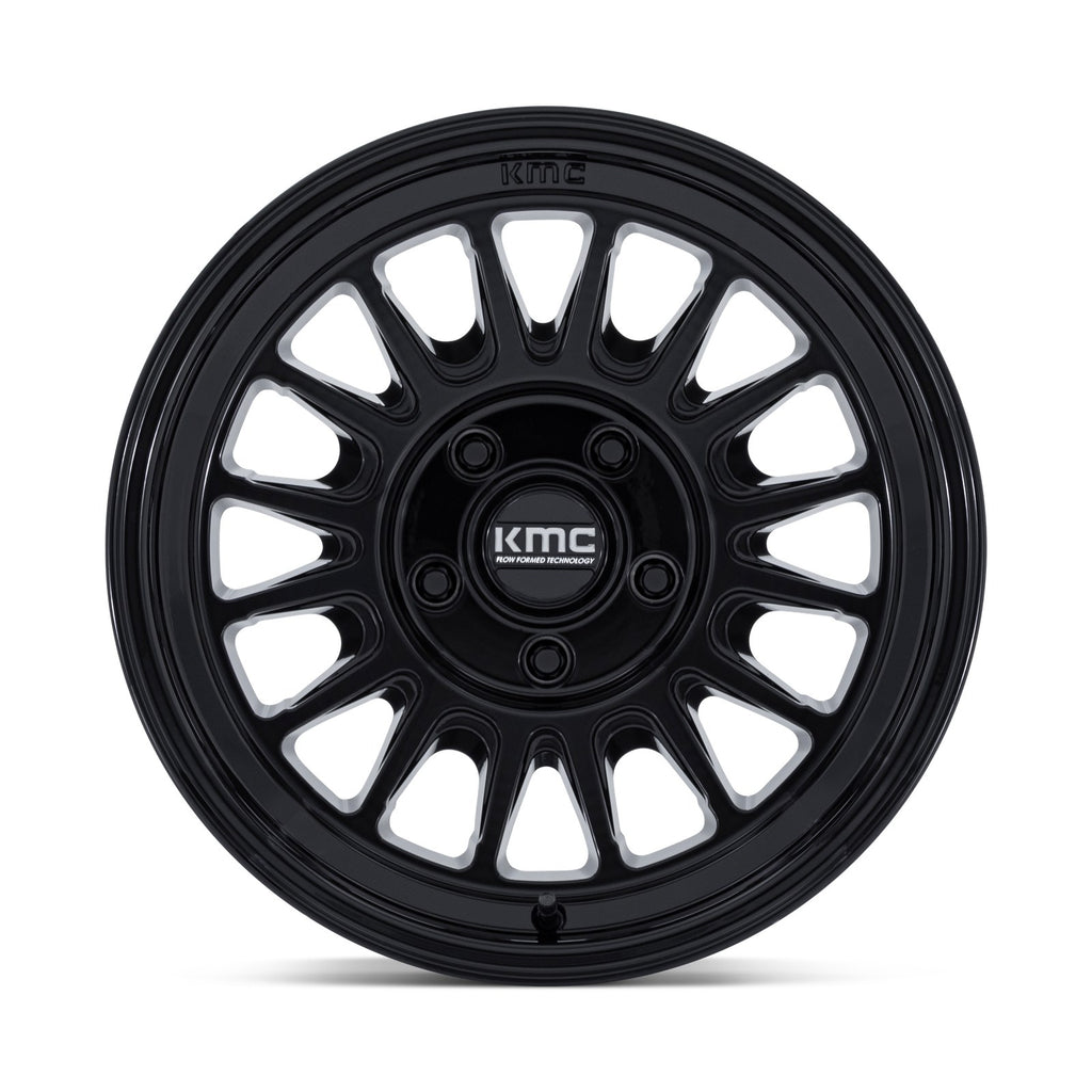 KMC Impact Fft 17X8.5 5X5 71 +0 G-Blk