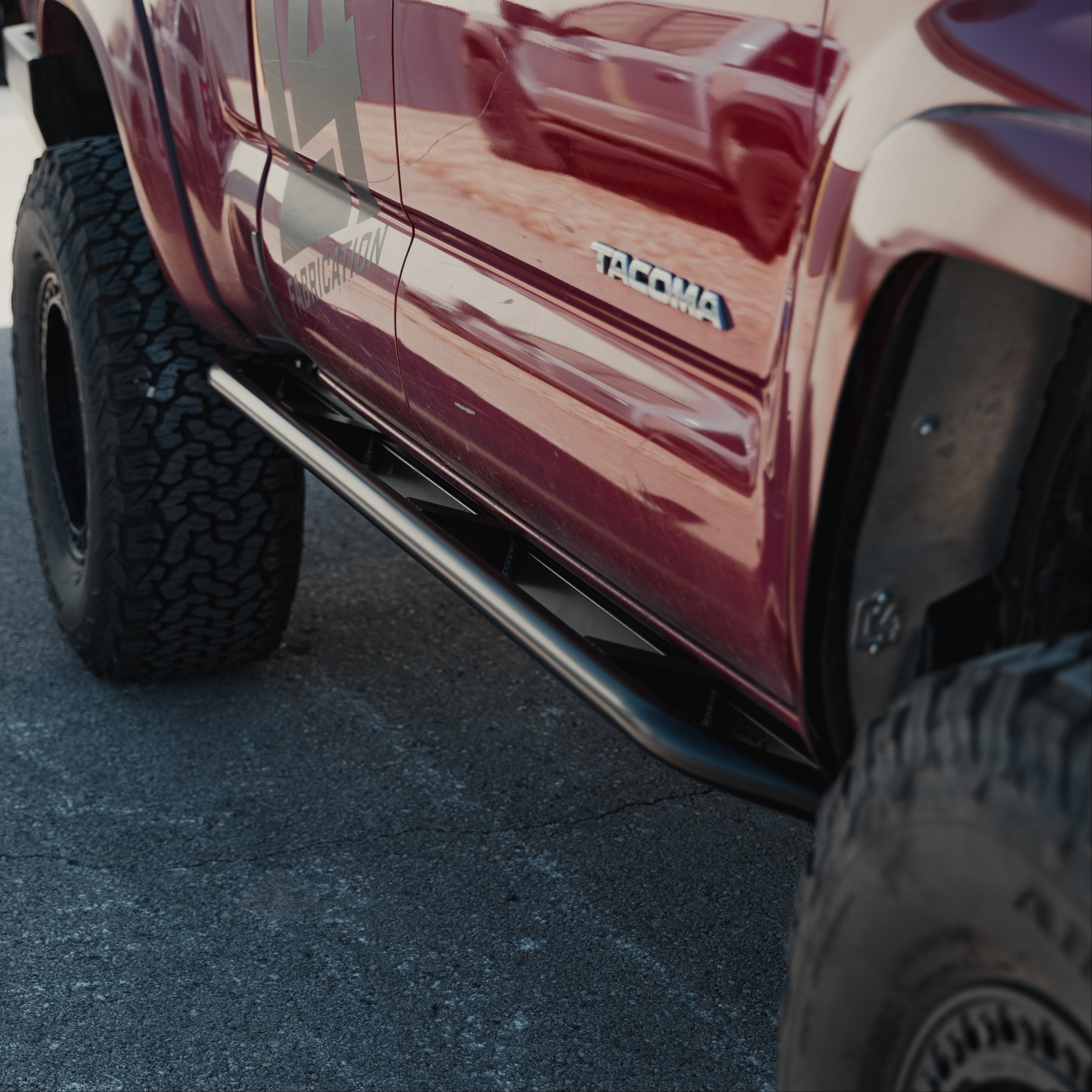 Tacoma Rock Runner Sliders / 2nd & 3rd Gen / 2005-2024 | Access Cab Long Bed or Double Cab Short Bed