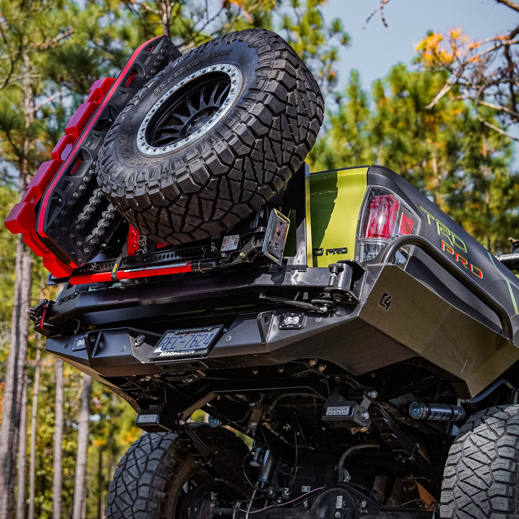 Tacoma Overland Series High Clearance  Rear Bumper / 3rd Gen / 2016-2023