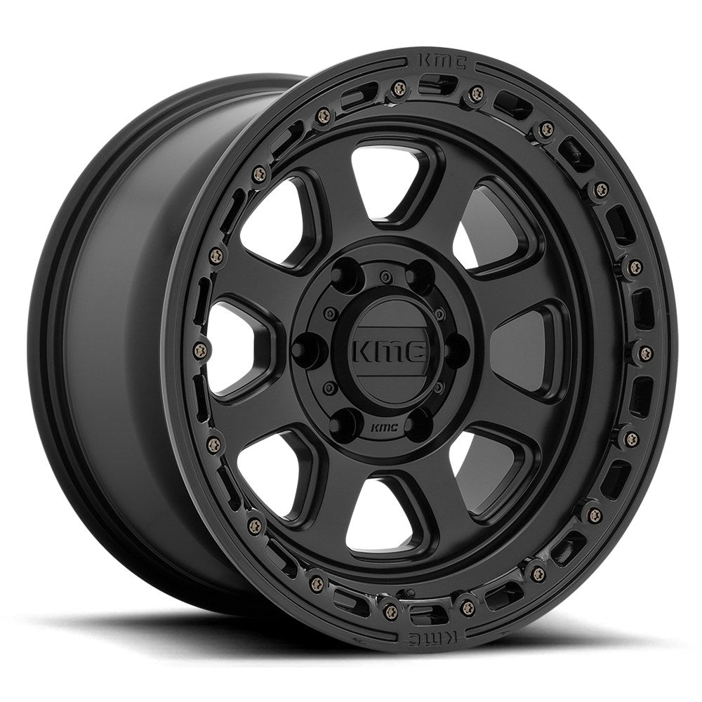 KMC KM548 18X9 8X180 S-Blk Gb-LP 00MM