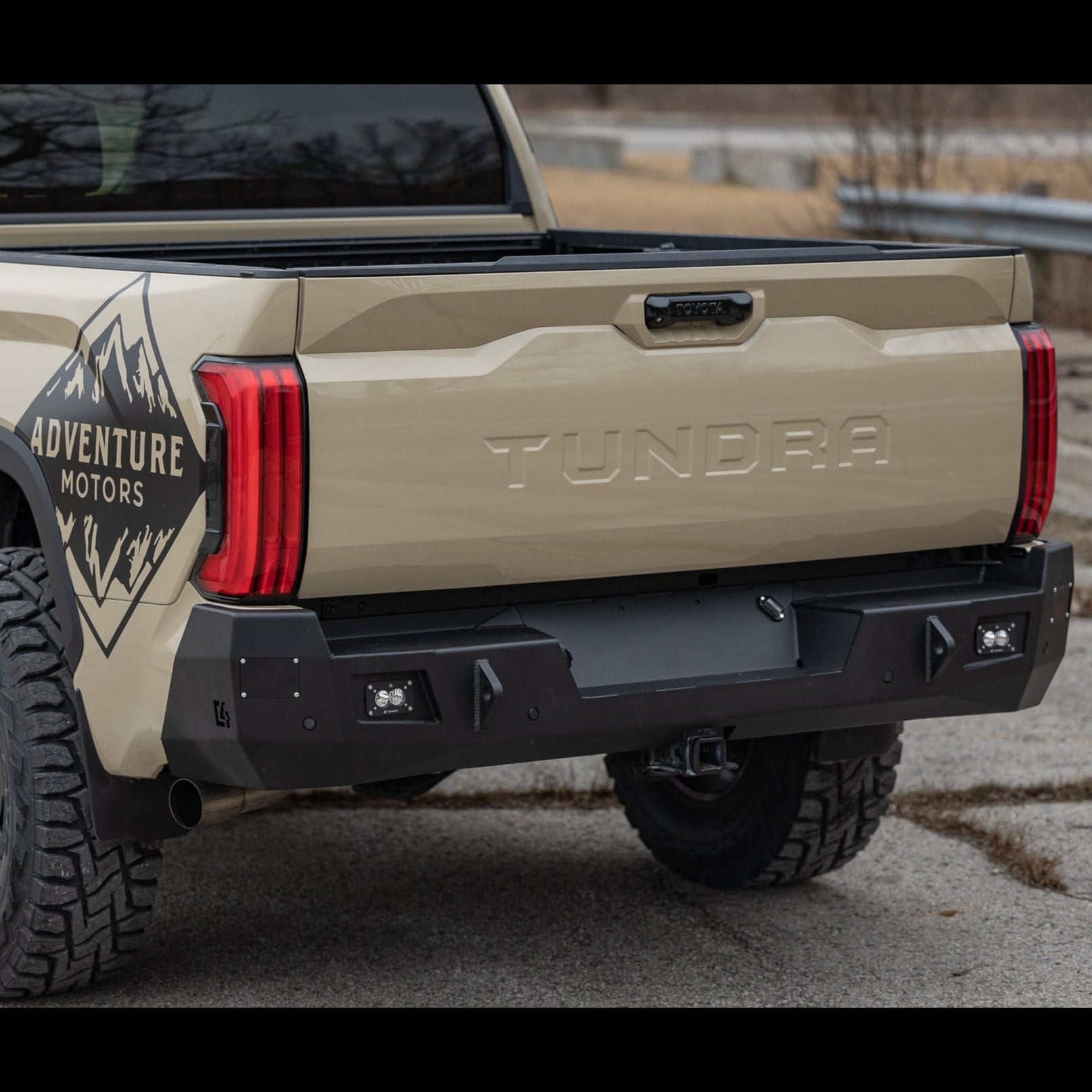 Tundra Overland Series Rear Bumper / 3rd Gen / 2022+