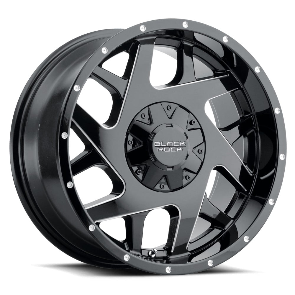 Black Rock Fury Ii Alum. Wheel