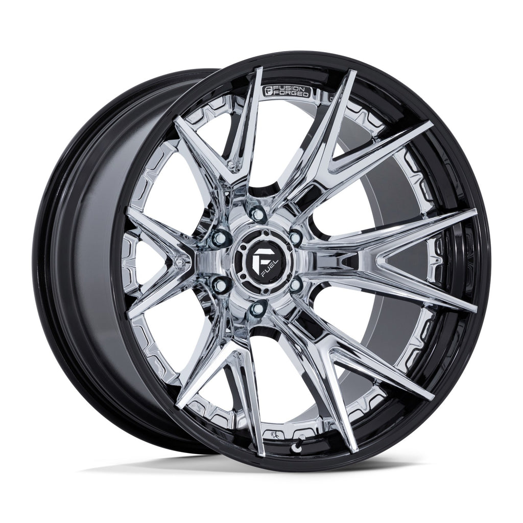 Fuel 1PC Catalyst 24X12 8X180 124 -44 Chr G-Blk