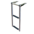 2-Step Over Platform Telescoping Ladder W/ Handle