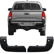 Textured Black Tpo Bumper Overlay W