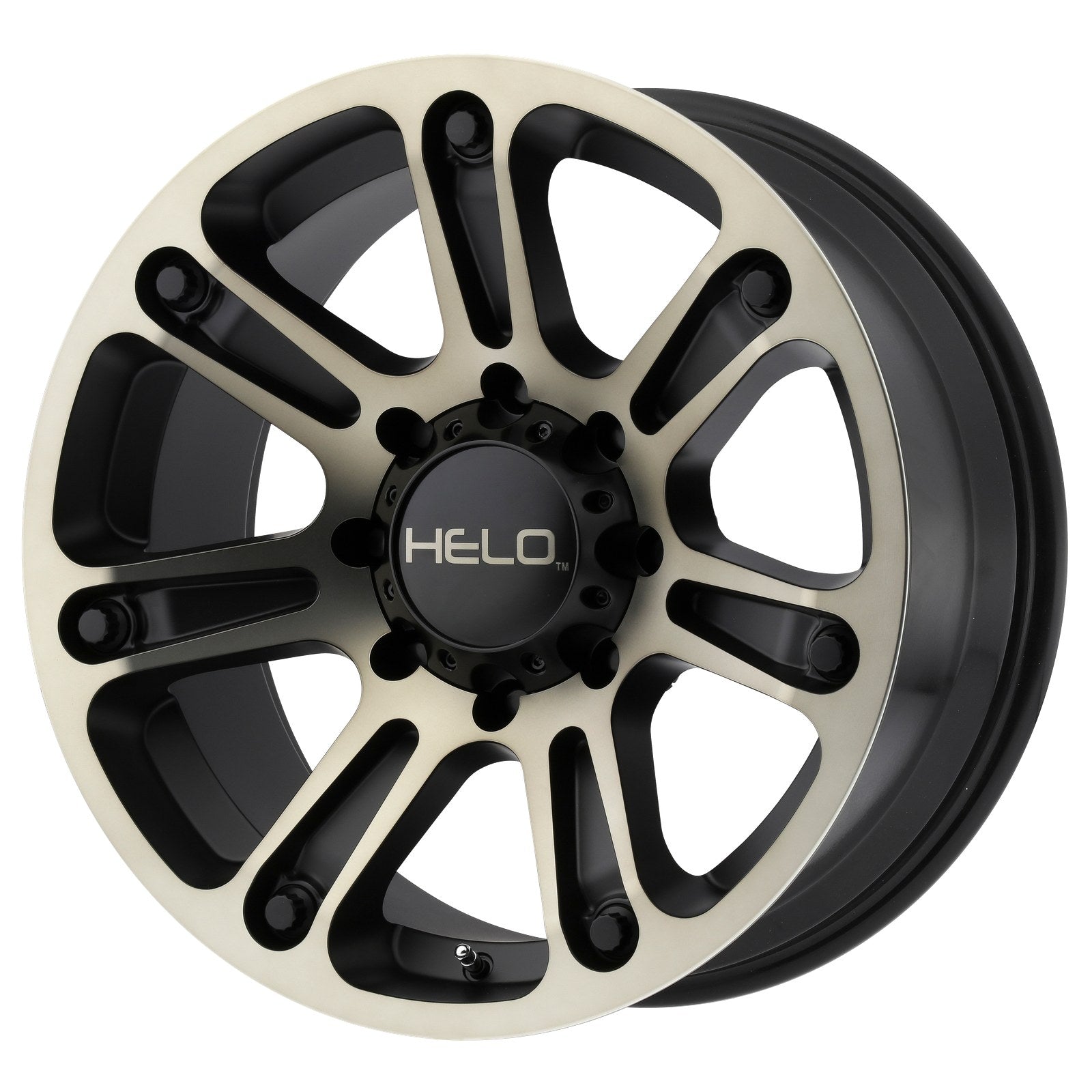 Helo HE904 20X9 5X5.0 Satin Black Dtcc -12MM