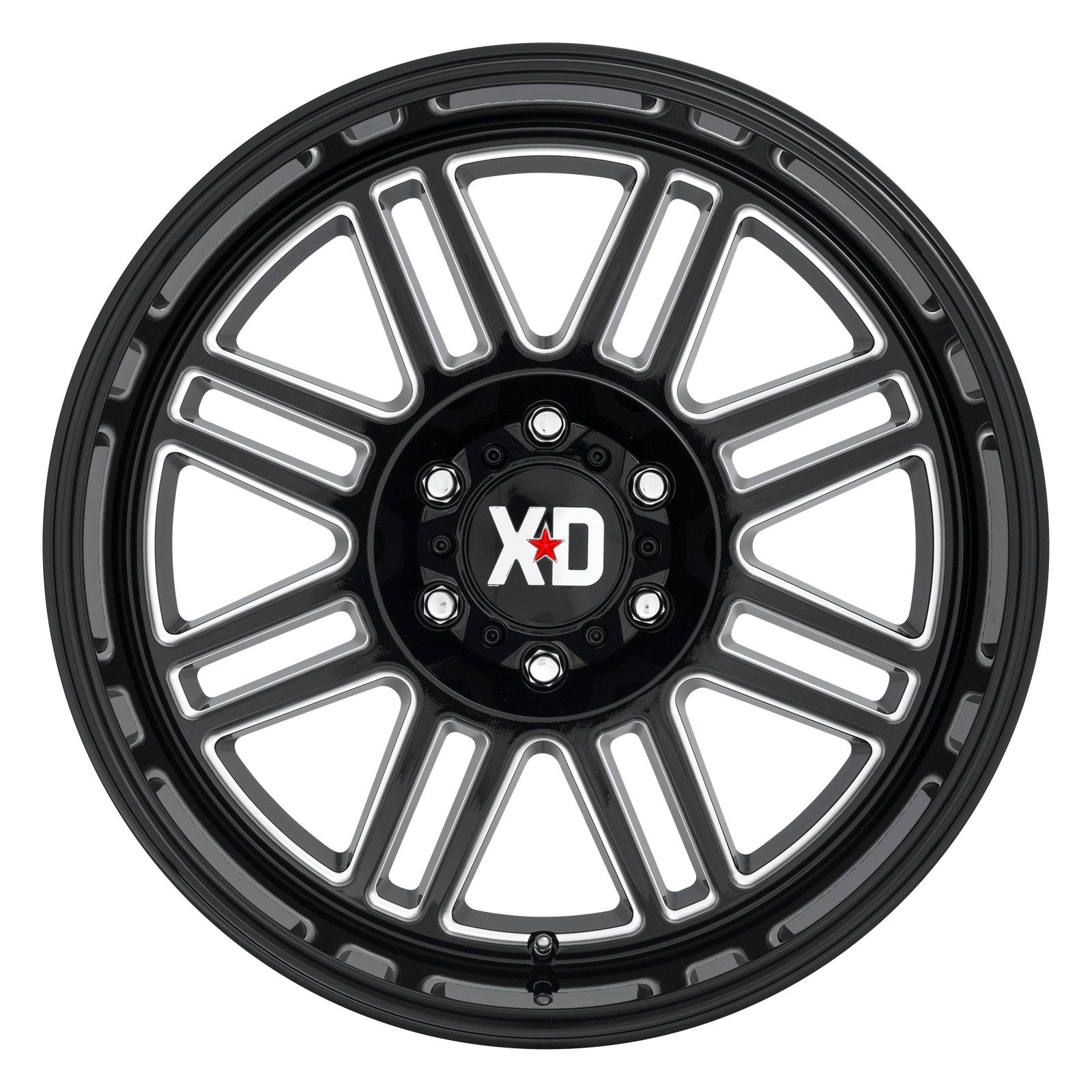XD850 20X9 8X6.5 G-Blk Mill 0MM