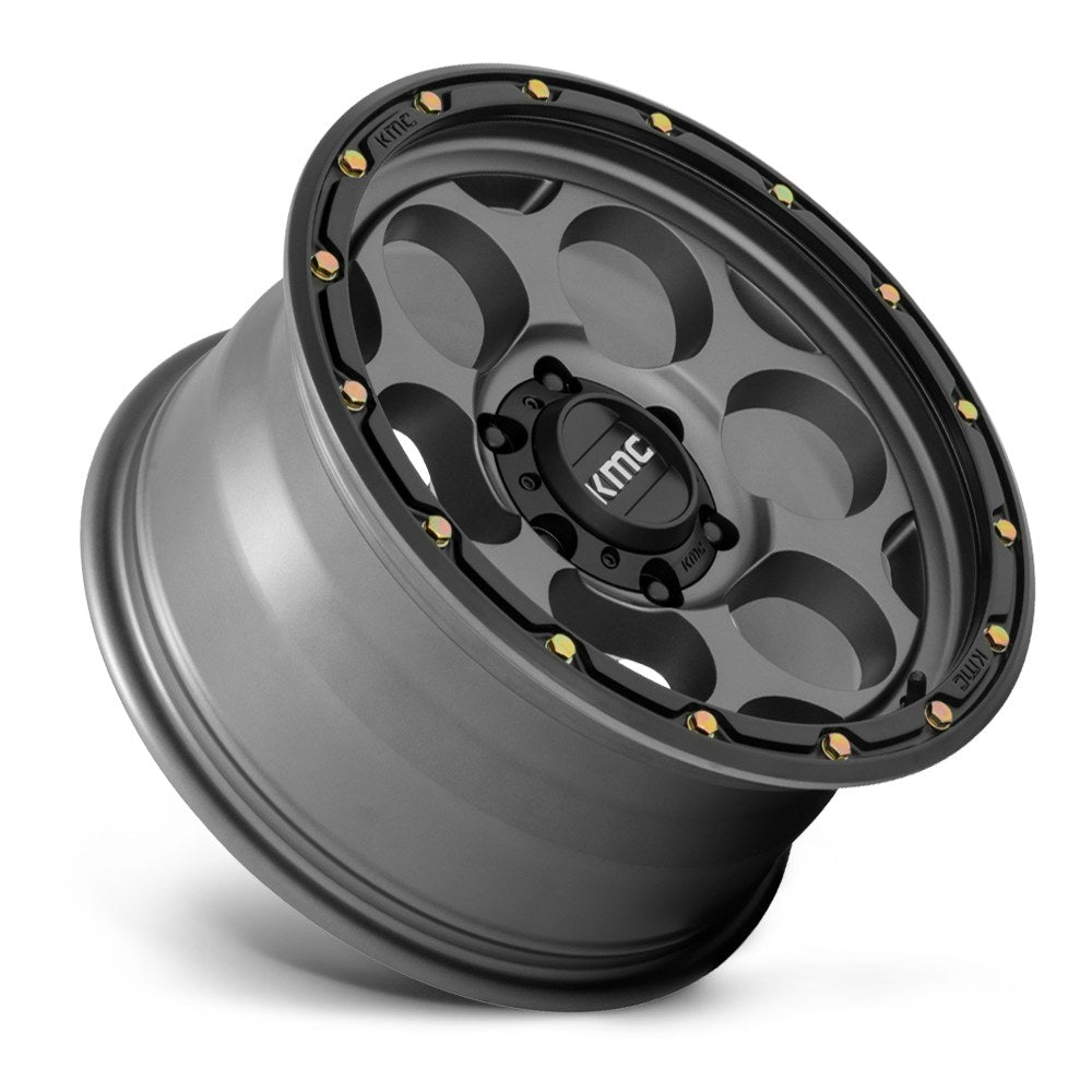 KMC KM541 17X8.5 5X5.0 S-Gry Blk-LP 18MM