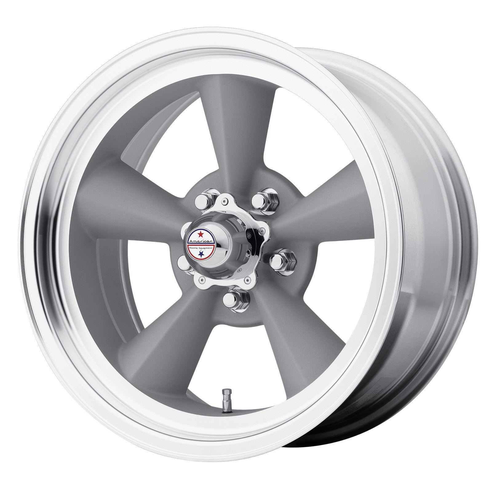 American Racing Vintage VN309 17X7 5X4.5 SLV MACH-LP 00MM