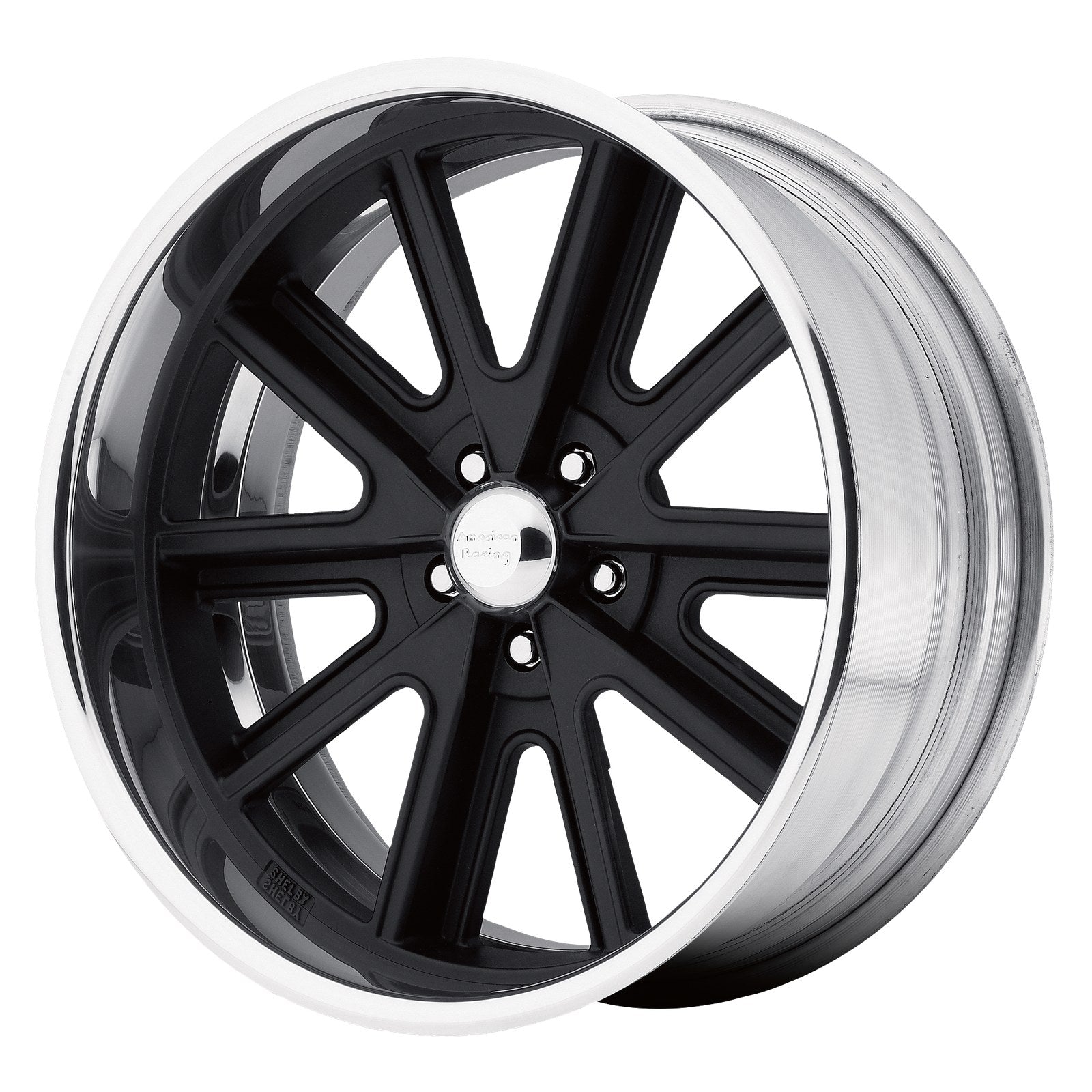 American Racing Vintage VN407 COBRA SL 18X9 5X4.75 S-BLK 5.875BS