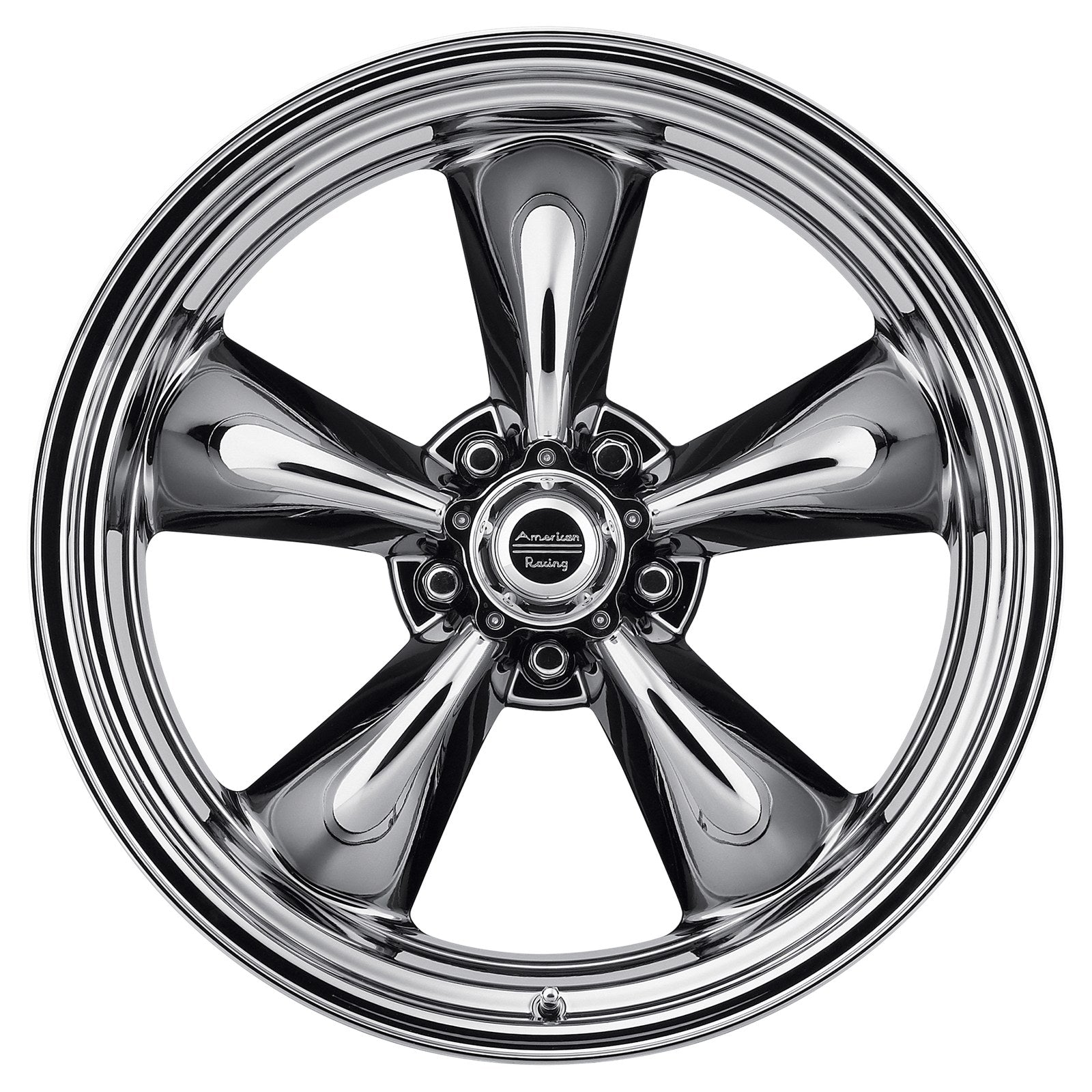 American Racing Vintage VN815 TT-II 1PC 17X7 5X4.5 BRT PVD 4.0BS