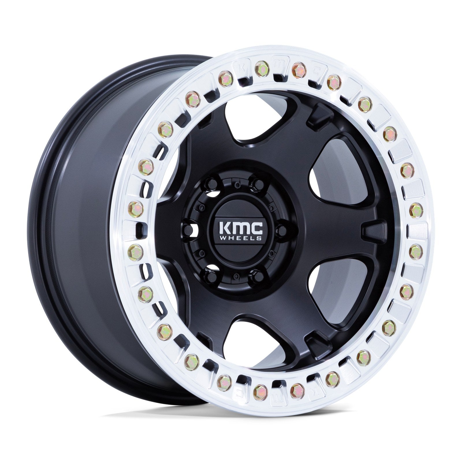 KMC Vi Bl 17X9 6X135 87 -38 S-Blk Mach