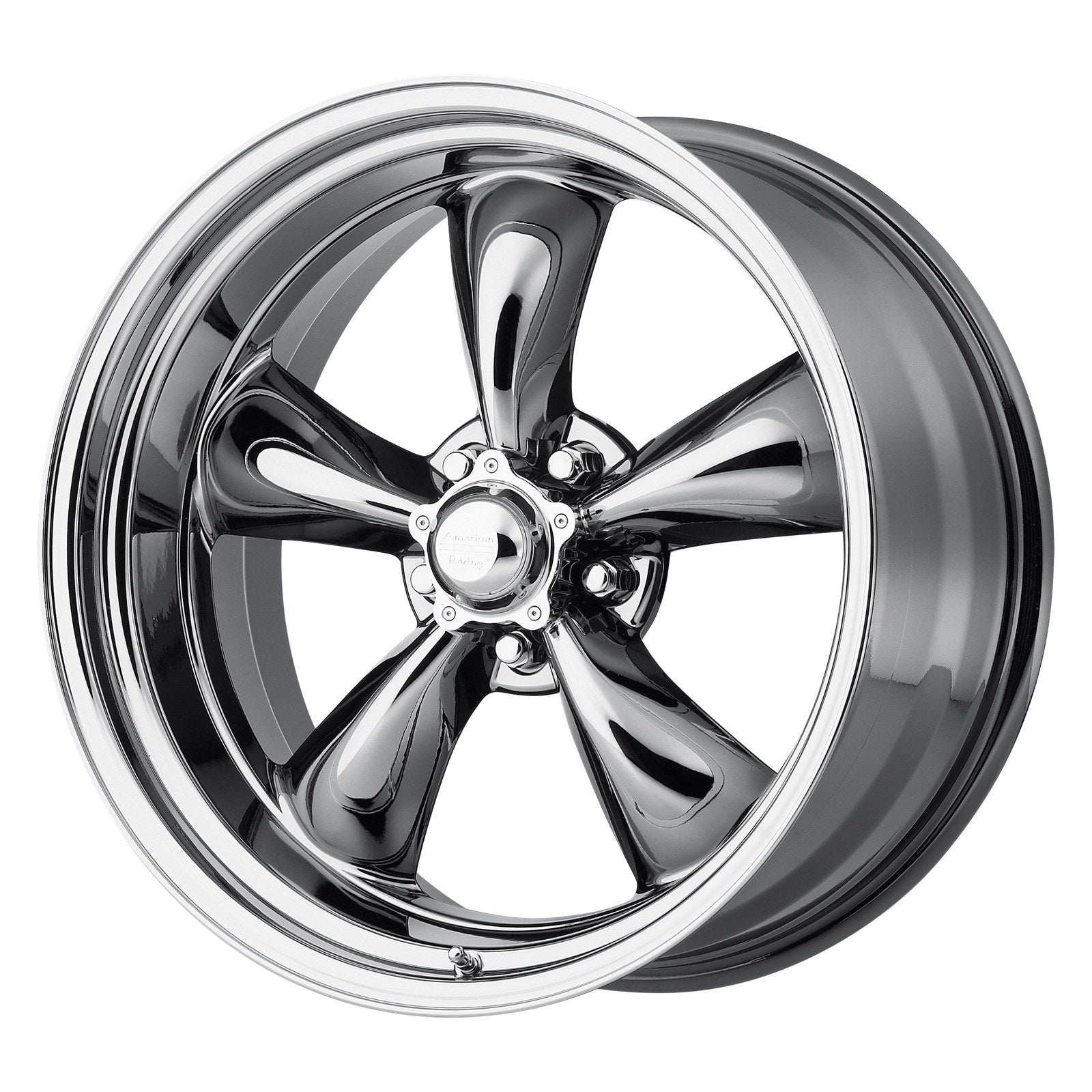 American Racing Vintage VN815 TT-II 1PC 17X7 5X4.5 BRT PVD 4.0BS