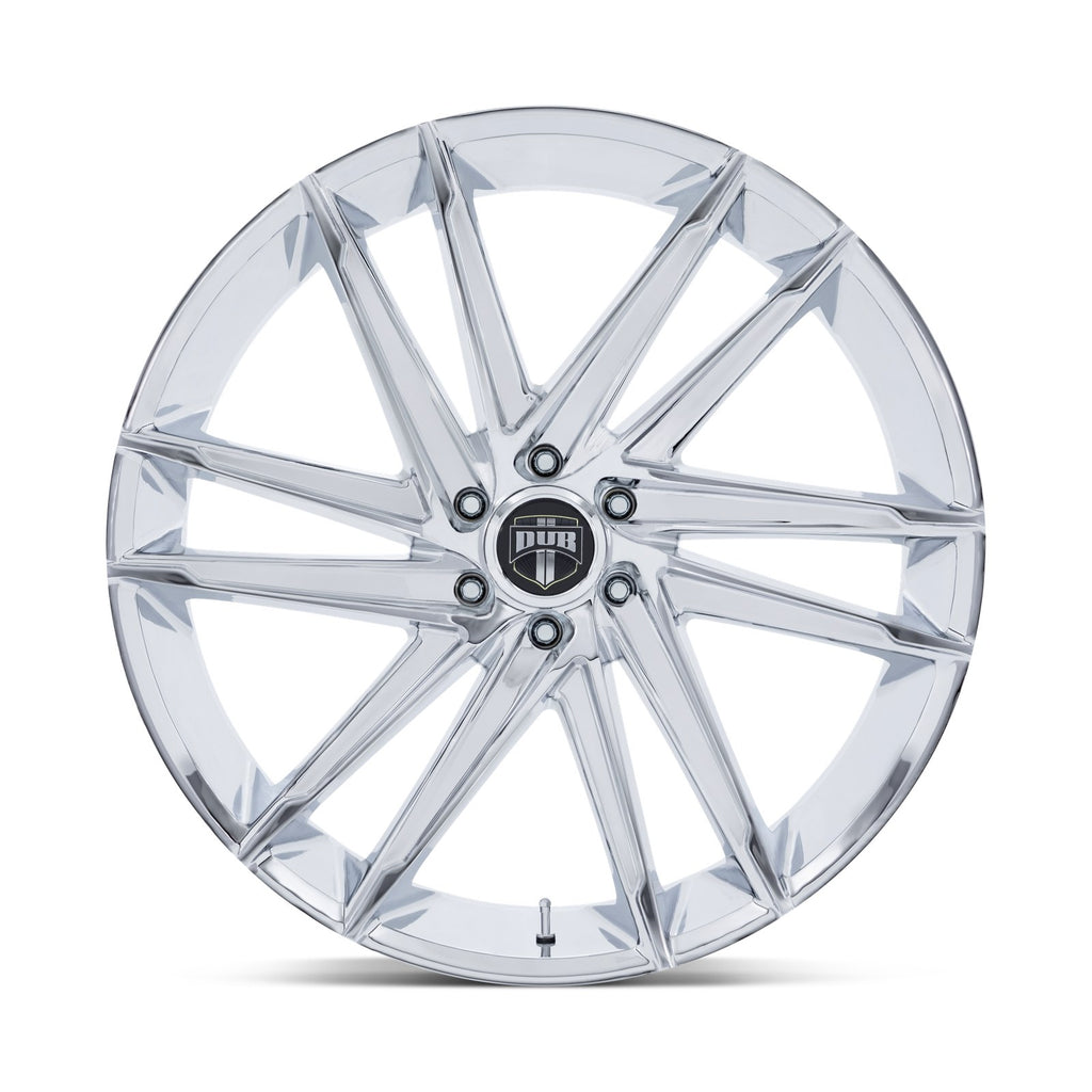 Dub 1PC Blaze 26X10 6X5.5 106 +25 Chrome
