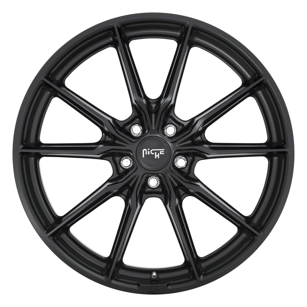 Niche 1PC RAINIER 19X9.5 5X112 66.56 BL 50MM
