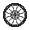 Fuel 1PC BURN 24X12 6X5.5 106 -44 CHR G-BLK