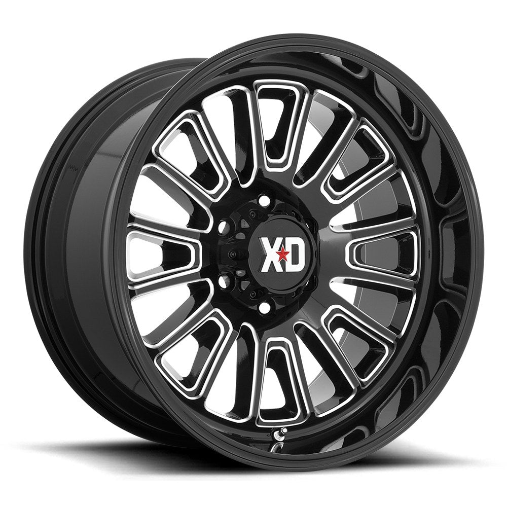 XD864 20X10 8X6.5 G-Blk Mill -18MM