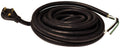 30A 25' Nondetach Cord  Black  Bulk