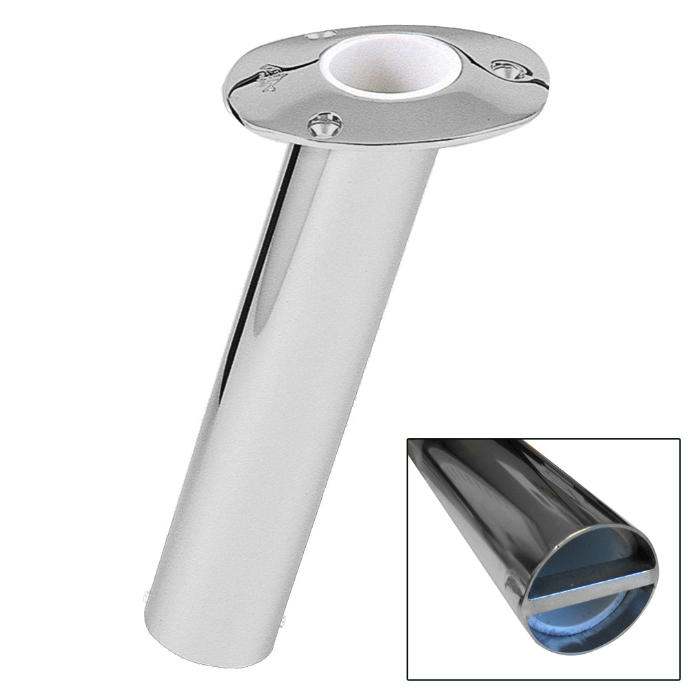 Lee's 15&deg; Stainless Steel Bar Pin Rod Holder - 2" O.D.
