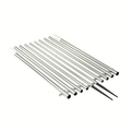Lee's 19' Extra Strong Bright Silver Outrigger Pol