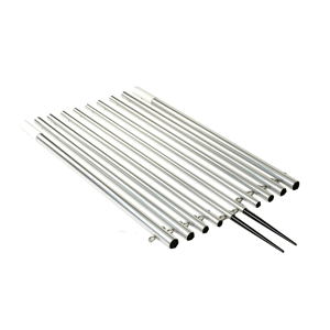 Lee's 19' Extra Strong Bright Silver Outrigger Pol