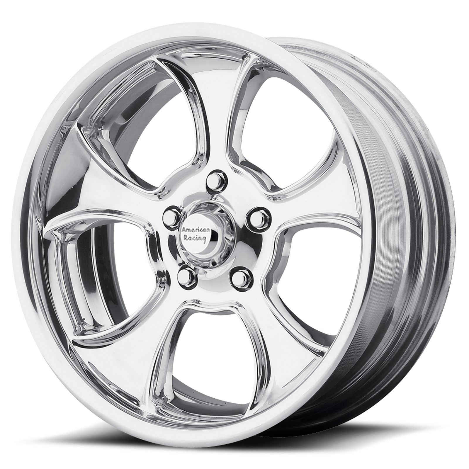 American Racing Vintage VN474 18X8 5X4.5 POLISHED 4.25BS