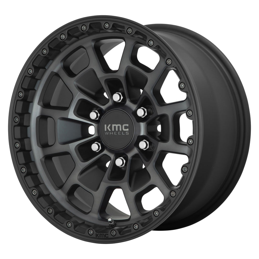 KMC KM718 17X8.5 6X135 S-Blk Gtcc 18MM