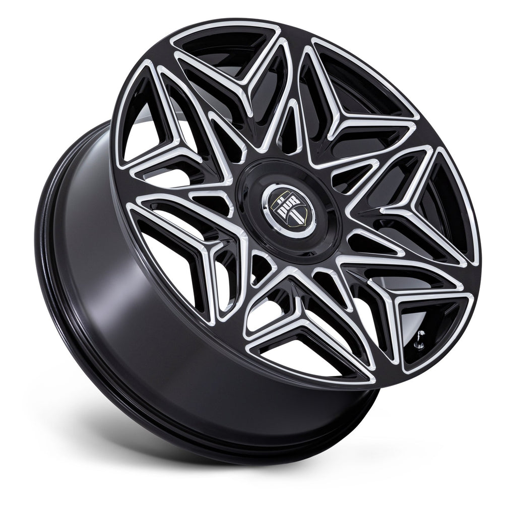 Dub 1PC Anomaly 22X9 5X115/120 74 +15 G-Blk Mill