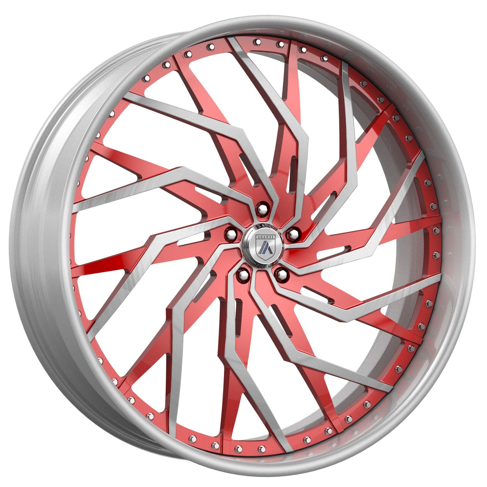 Asanti Forged FS30 22X9 5X4.75 70 +6 BRUSH CHR-LP