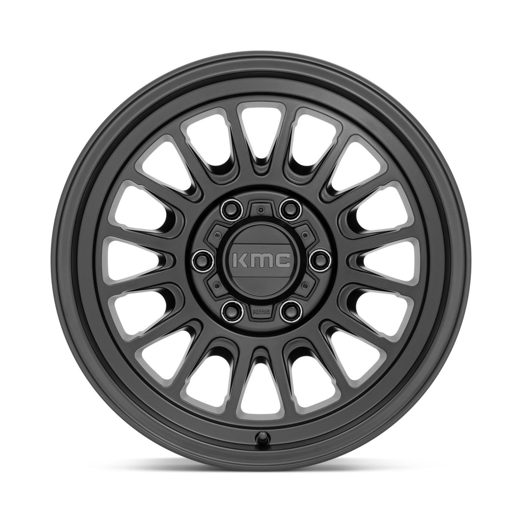 KMC KM724 Impact Ol 17X9 6X5.5 Slv-Mach -12
