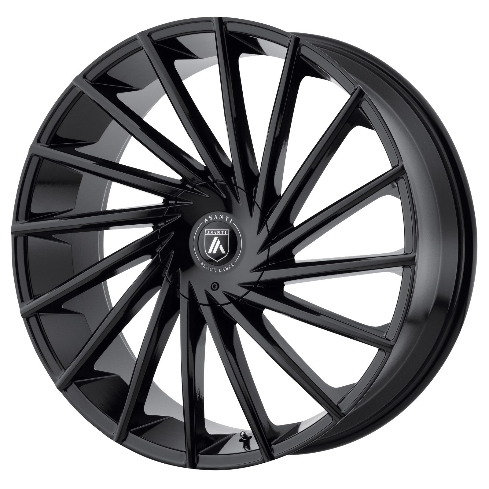 Asanti Black AB018 22X9 5X115 CHROME +15MM
