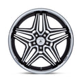 Asanti Black DUKE 20X9 BLANK 72 +15 G-BLK-MCH