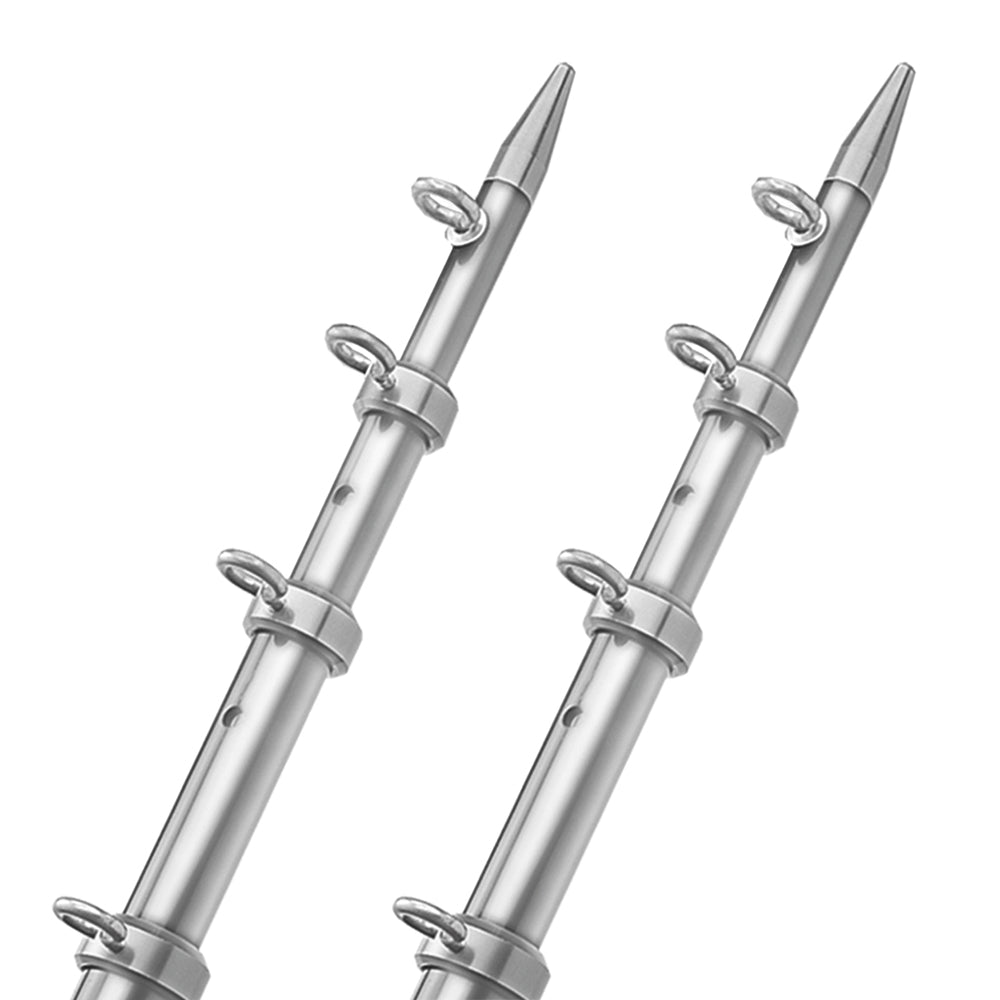 Taco 15' Telescopic Outrigger Poles Hd 1-½" - /