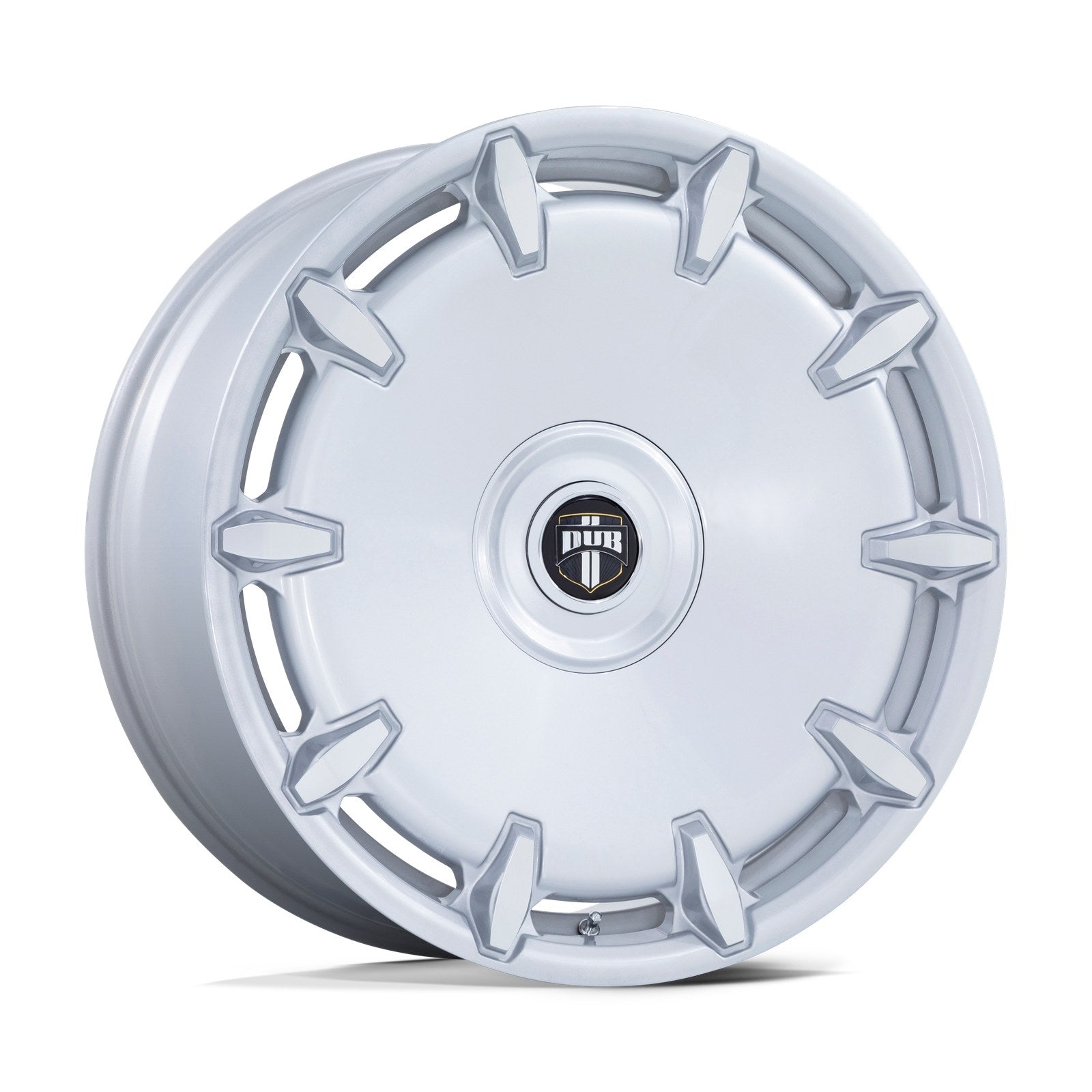 Dub 1PC Cheef 24X9 5X115/120 74 +38 Slv-Mach