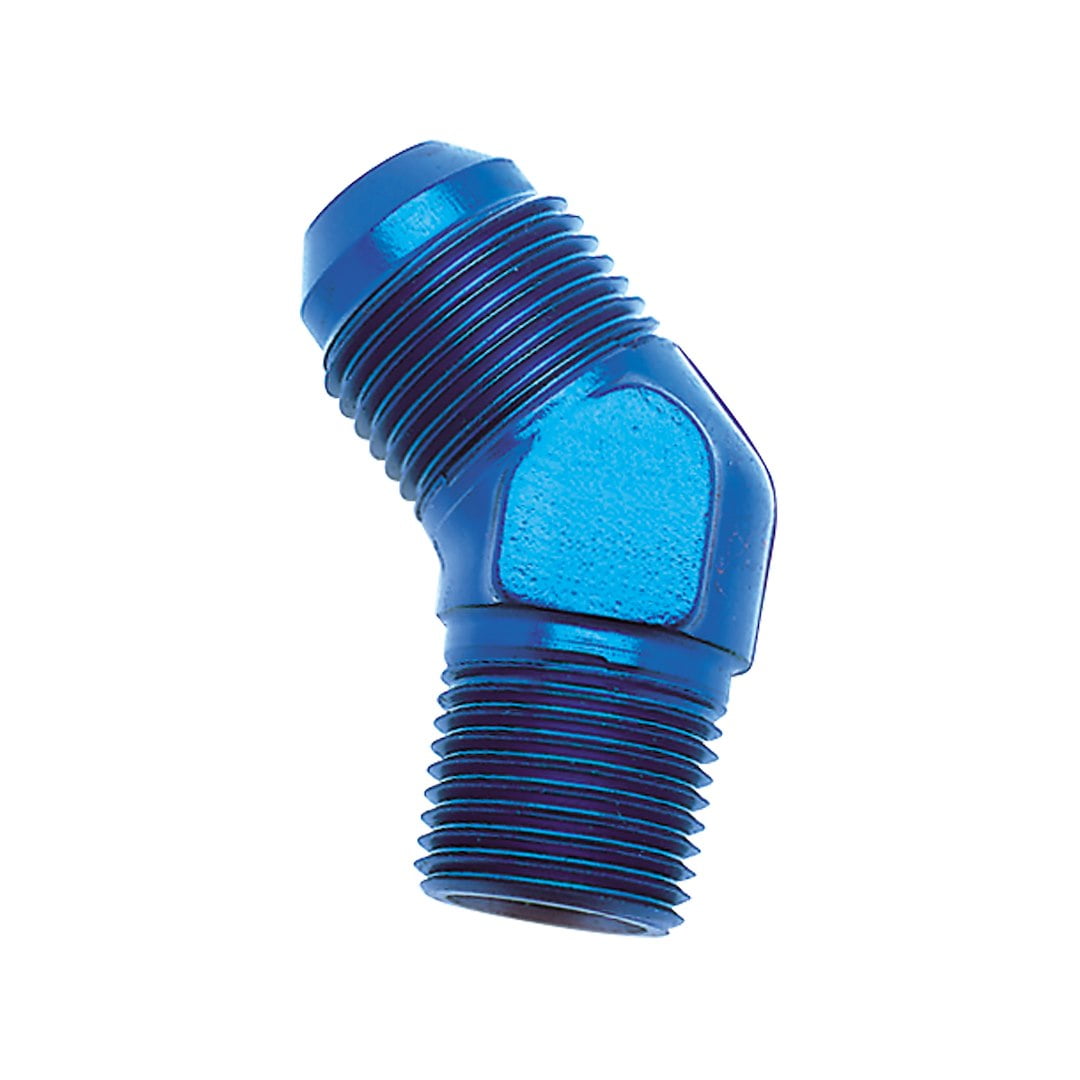 -3ANX1/8NPTF Blk 45  Fl to Pipe Elb