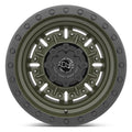 Black Rhino Hard Alloys BR ABRAMS 18X9.5 6X139 -18 112 OD-GRN
