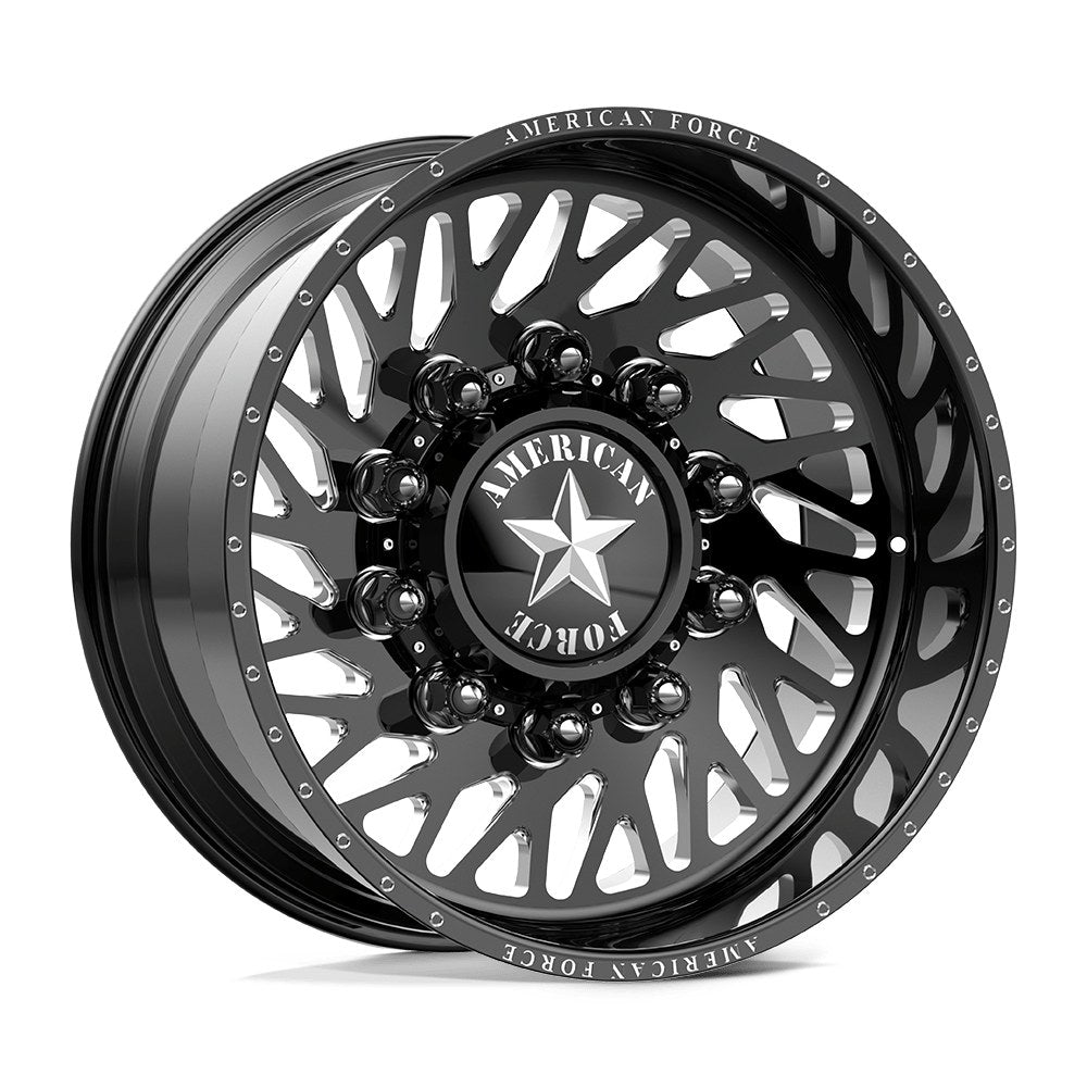 American Force TORSION 24X8.25 8X210 +145 G-BLK DRW KIT
