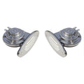 Schmitt Marine Mini Stainless Steel Dual Drop-In Horn w/Stainless Steel Grills High &amp; Low Pitch