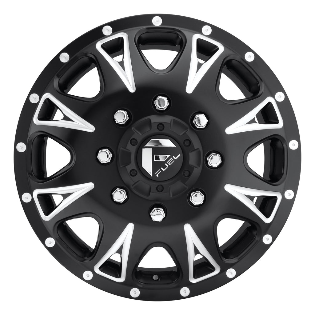 Fuel 1PC Throttle Drw 17X6.5 8X210 -140 Nbd (R)