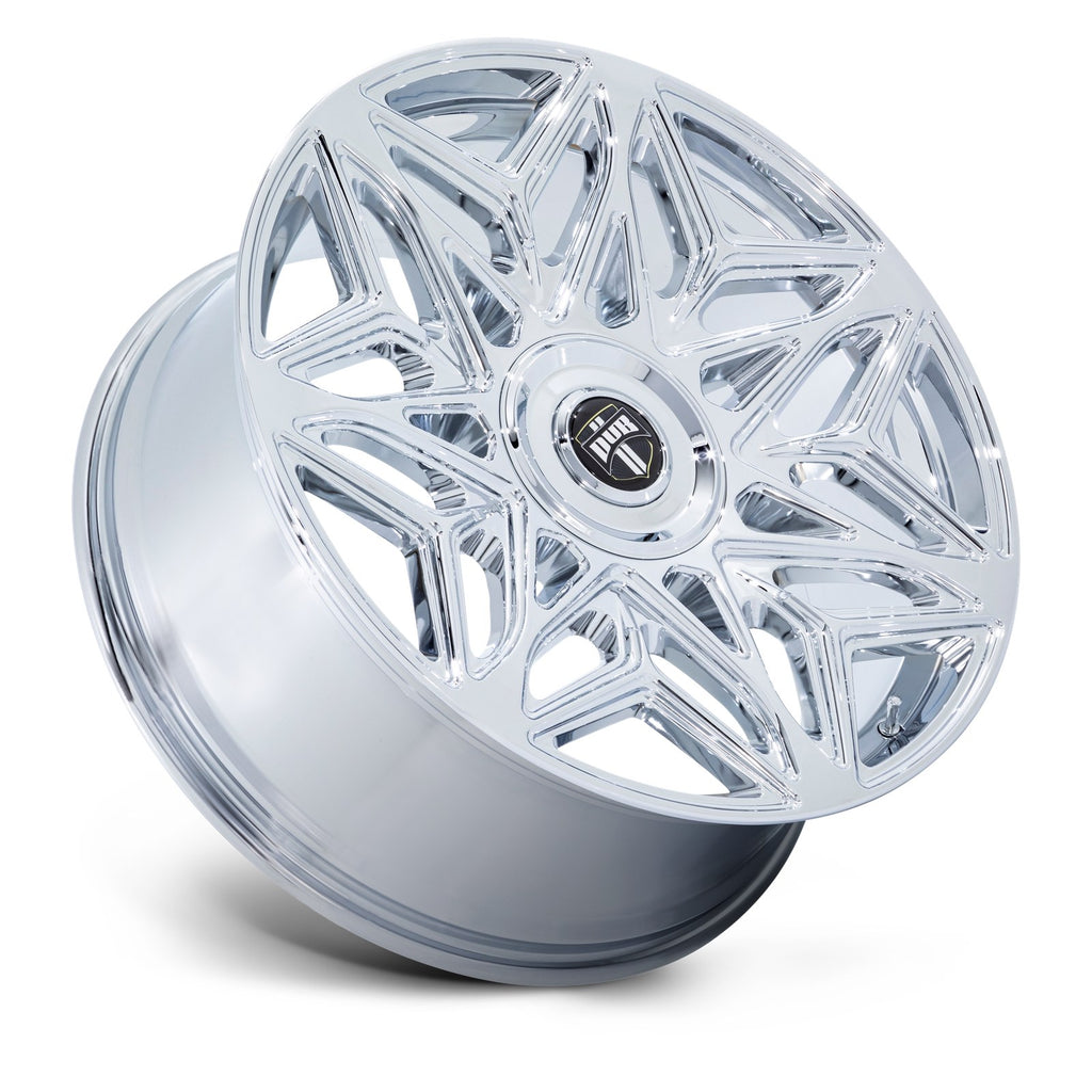 Dub 1PC Anomaly 24X9 5X115/120 74 +38 Chrome