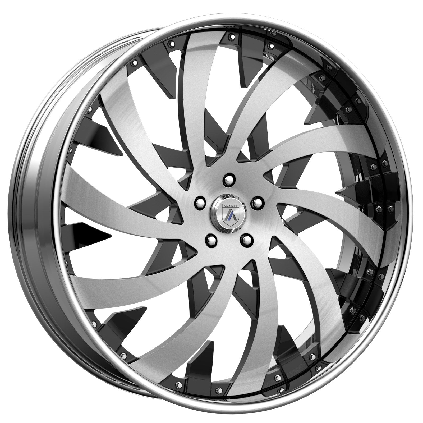Asanti Forged FS38 26 X 10 5X127 / 5.0  -05 BRUSHED