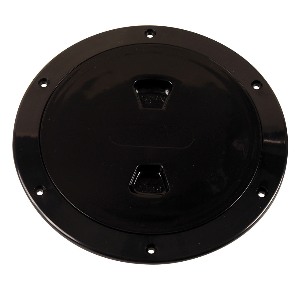 Beckson 6" Smooth Center Screw-Out Deck Plate