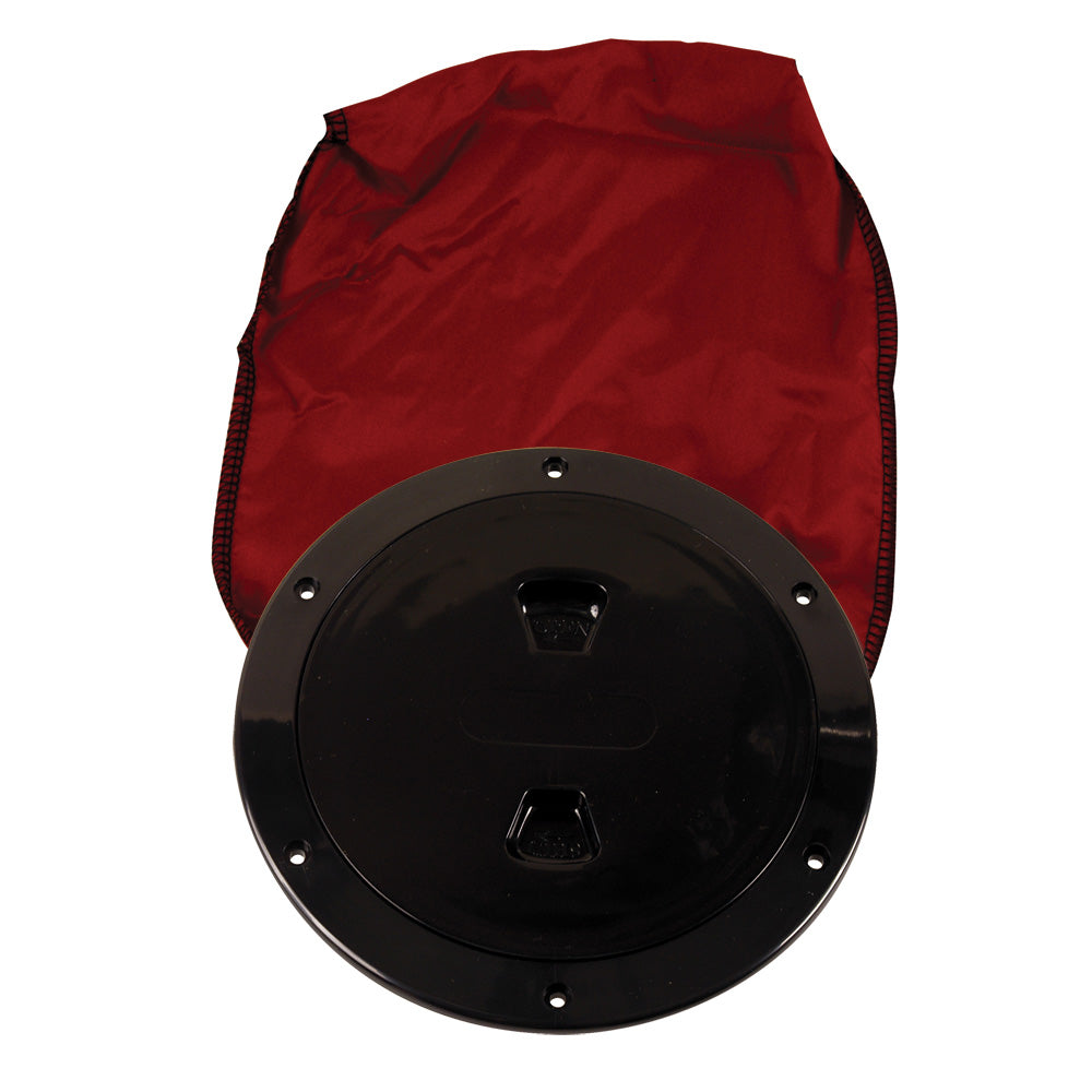 Beckson 6" Stow-away Deck Plate - W/12" Bag